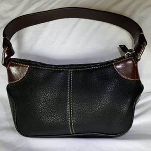 Dooney and Bourke Leather Black and Brown bag